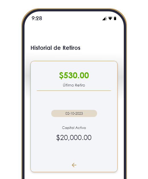 retiros Inversiones en México
